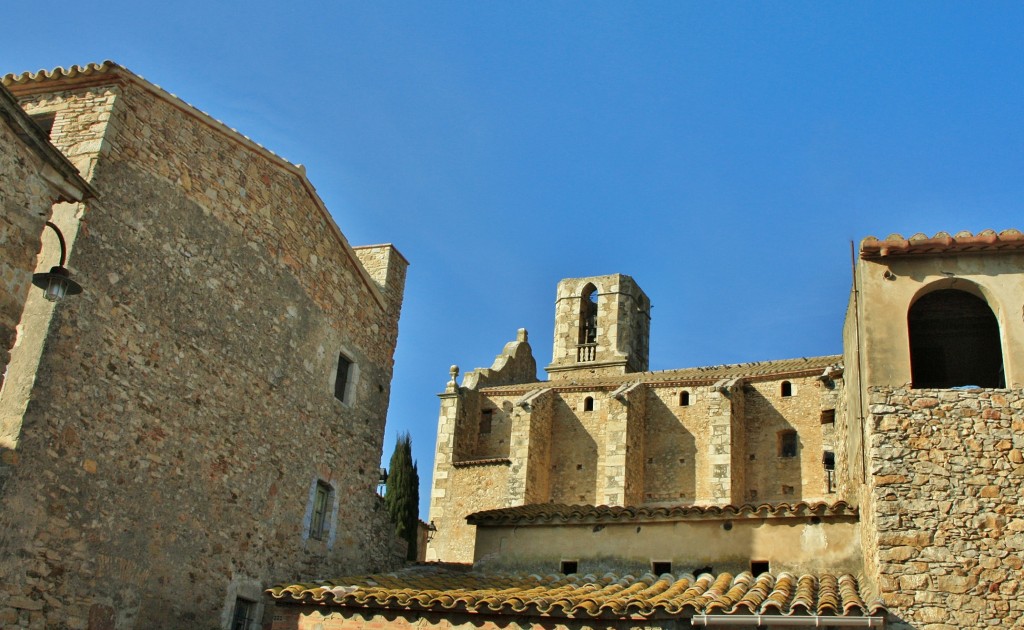 Foto: Vista del pueblo - Regencós (Girona), España