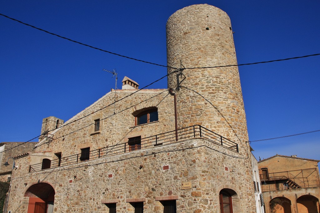 Foto: Vista del pueblo - Regencós (Girona), España