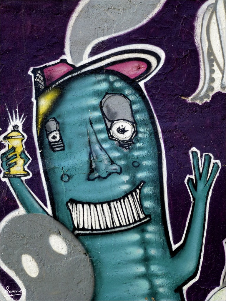 Foto: 120226-27 S AGUSTIN, GRAFFITIS - Zaragoza (Aragón), España