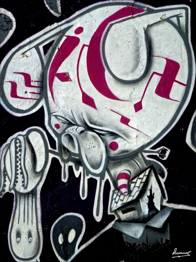 Foto: 120226-29 S AGUSTIN, GRAFFITIS - Zaragoza (Aragón), España