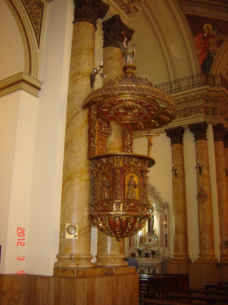 Foto: Púlpito de la Basílica de San Francisco. - San Salvador de Jujuy (Jujuy), Argentina
