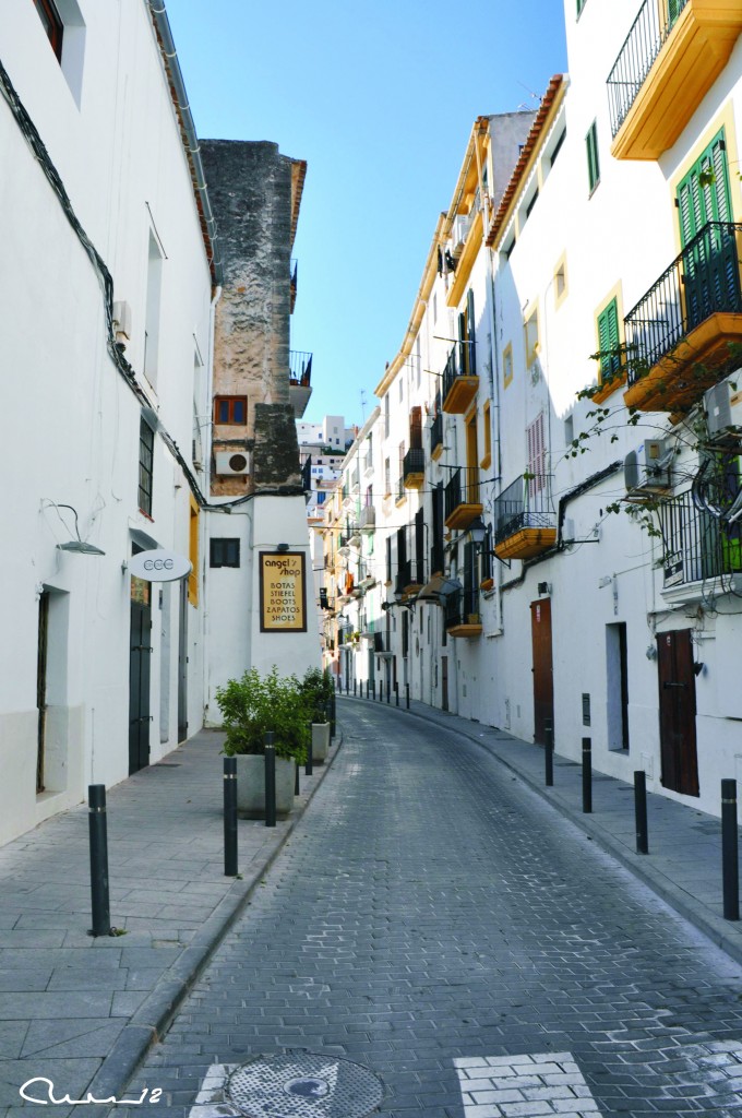 Foto: Calle del barrio de pescadores - Ibiza (Illes Balears), España