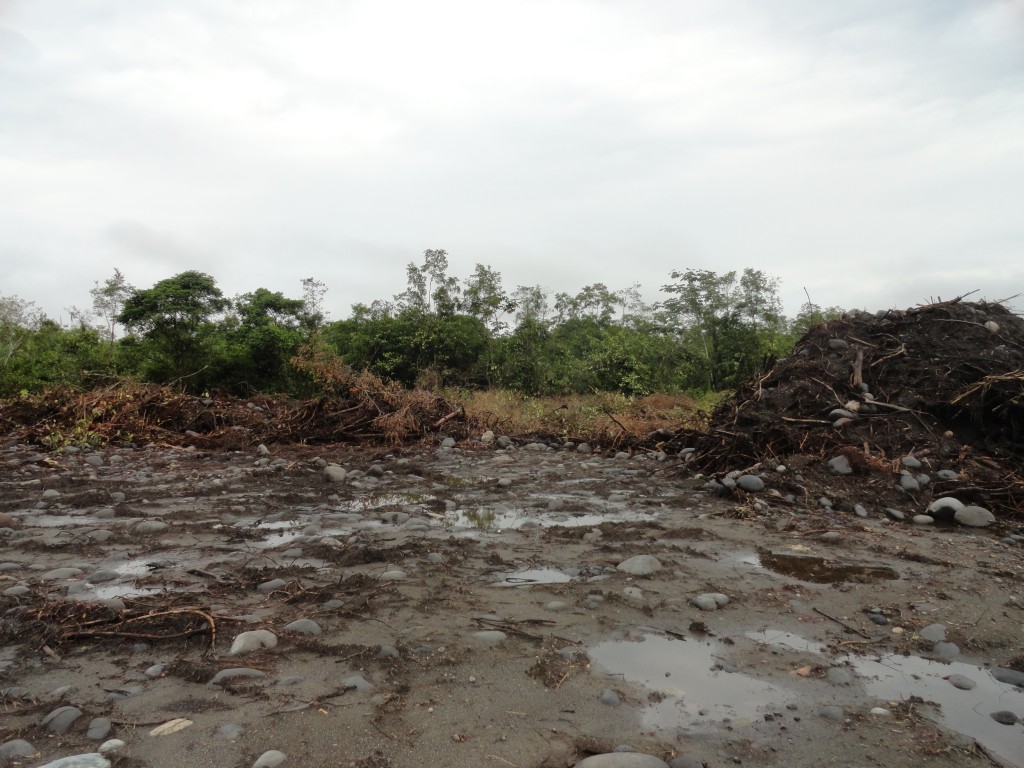 Foto: Lugar desvastado - Pastaza, Ecuador