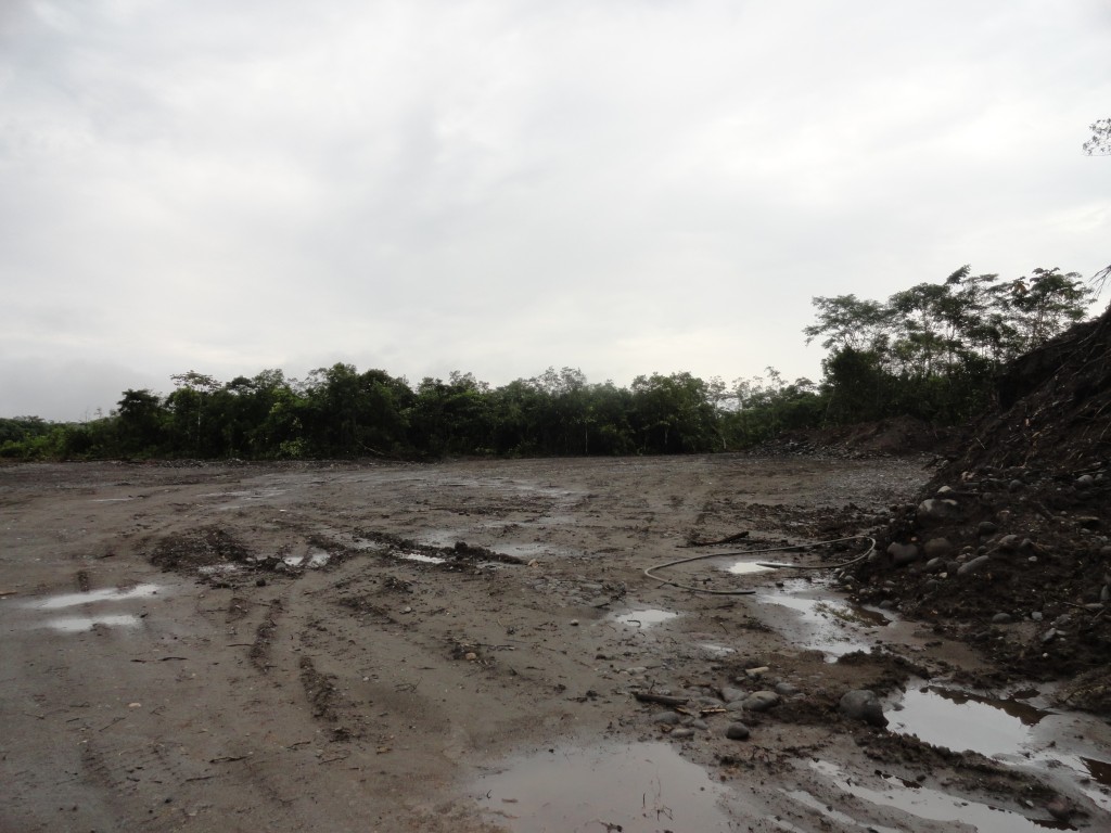 Foto: Lugar desvastado - Pastaza, Ecuador