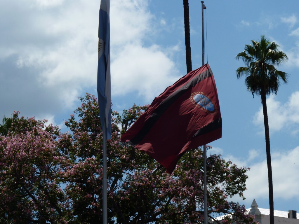 Foto: Bandera de Salta. - Salta, Argentina