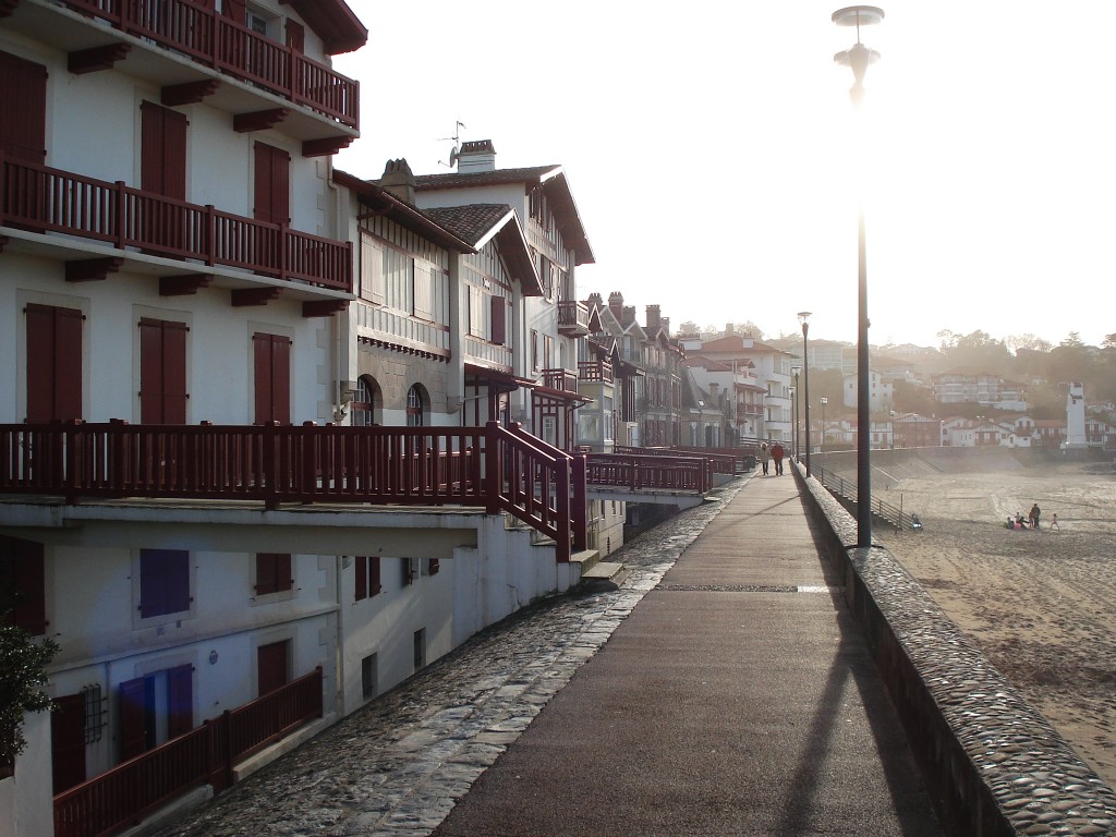 Foto: Paseo junto a la playa - Saint-Jean-de-Luz (Aquitaine), Francia