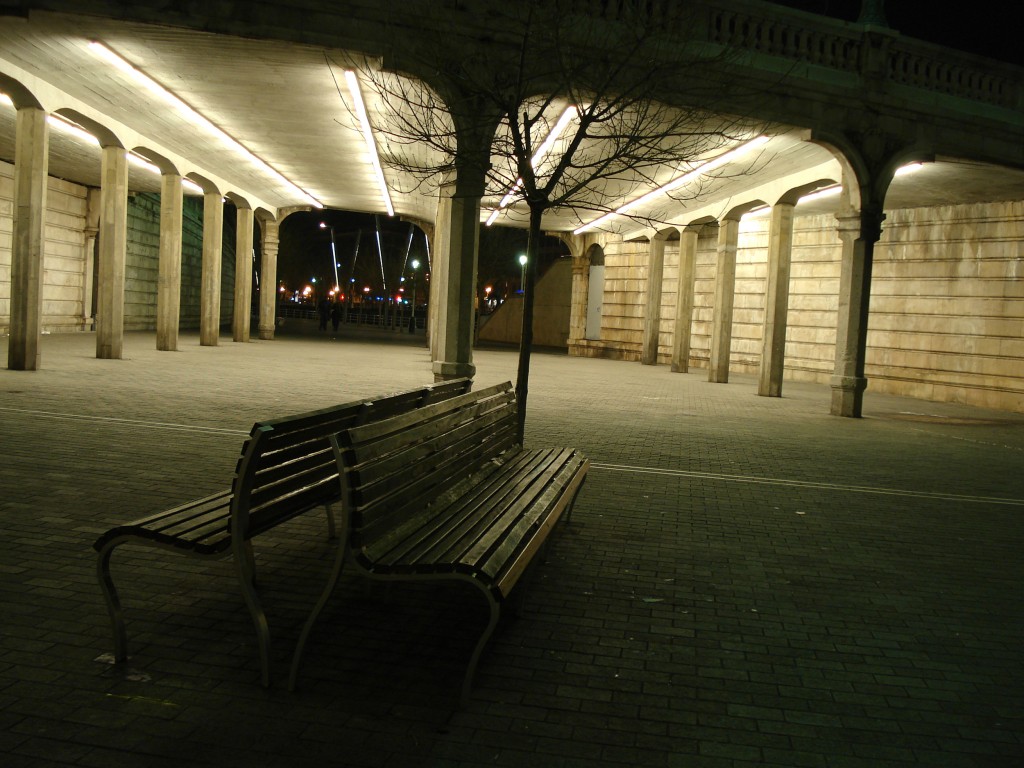 Foto: Bajos del puente del ayuntamiento - Bilbao (Vizcaya), España