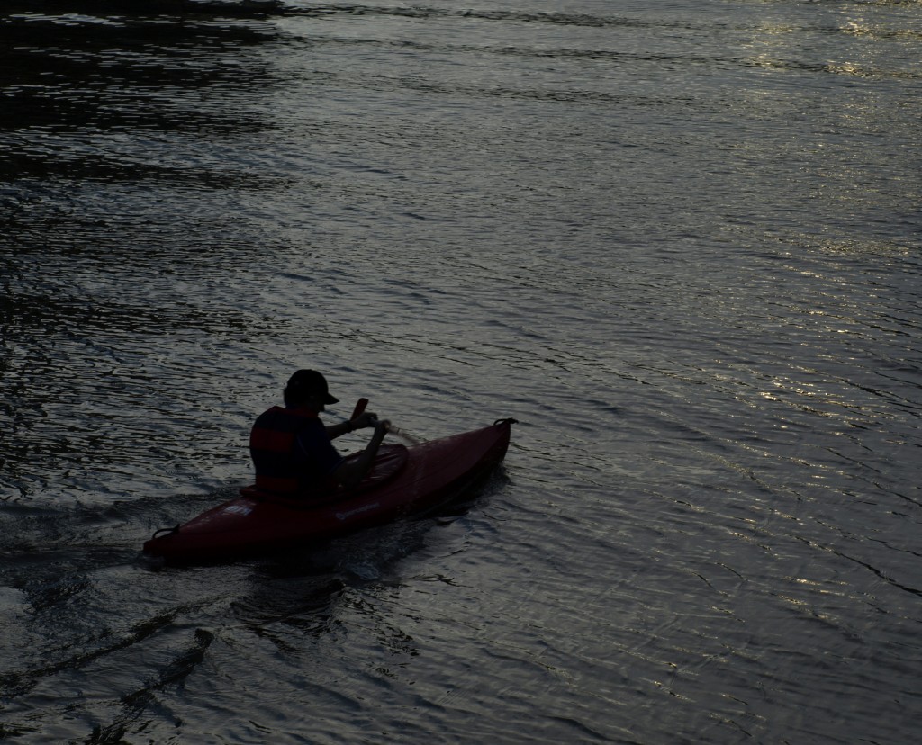 Foto: Remando en la Ría - Bilbao (Vizcaya), España