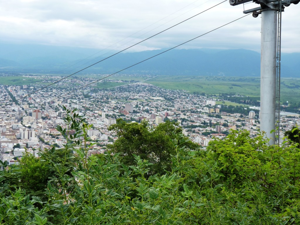 Foto: Vista desde el cerro San Bernardo - Salta, Argentina