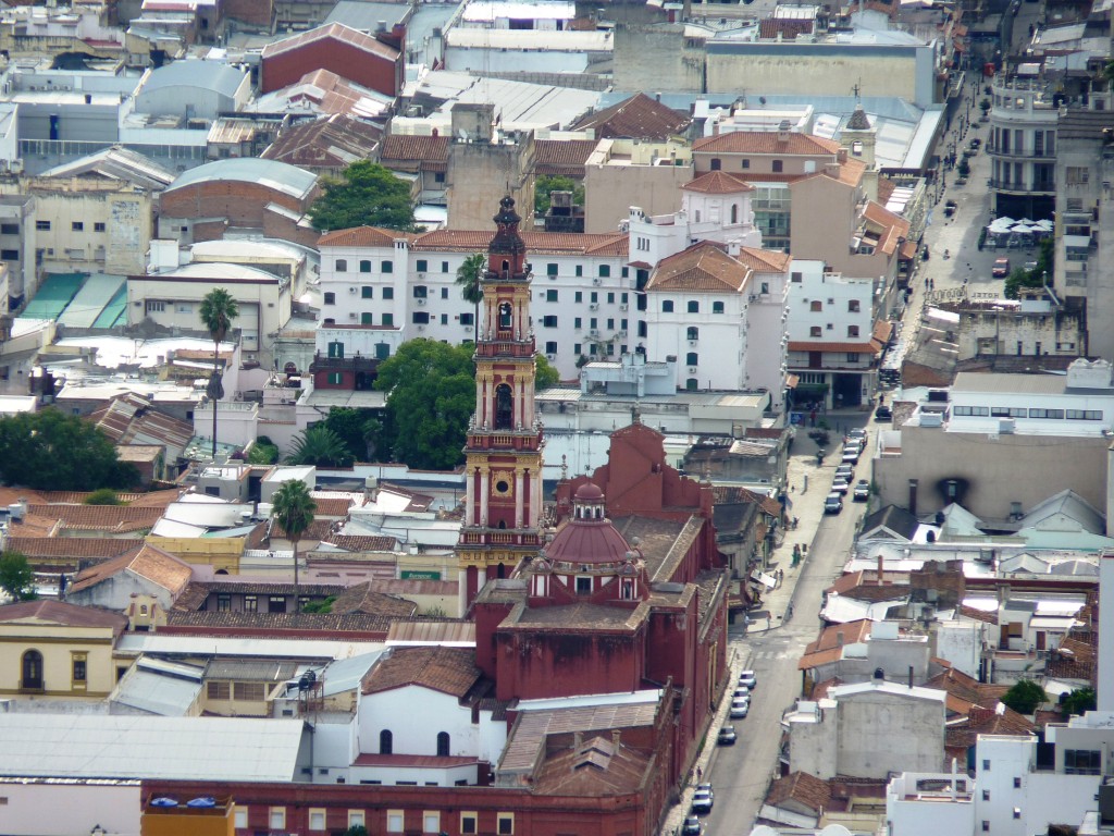 Foto: Vista desde el cerro San Bernardo - Salta, Argentina