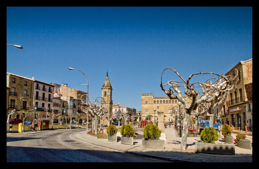 Foto de Ayerbe (Huesca), España