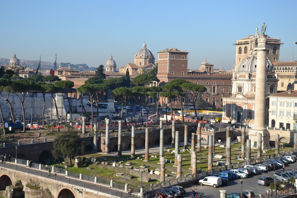 Foto: Foro y Columna de Trajano - Roma, Italia
