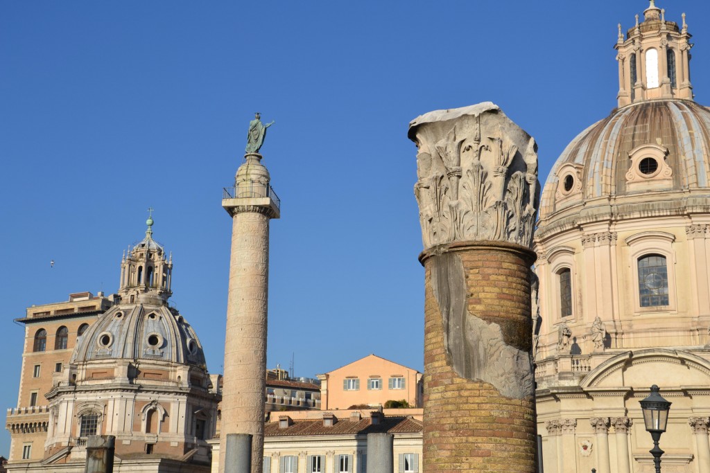 Foto: Foro y Columna de Trajano - Roma, Italia