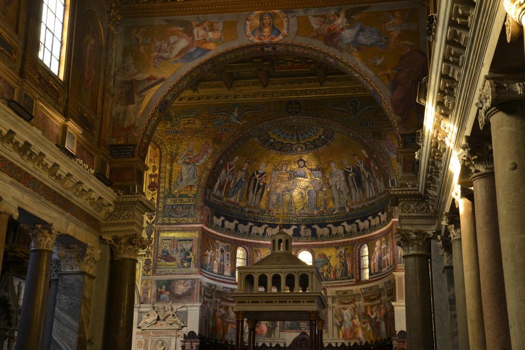 Foto: Basílica de Santa María en Trastevere - Roma, Italia
