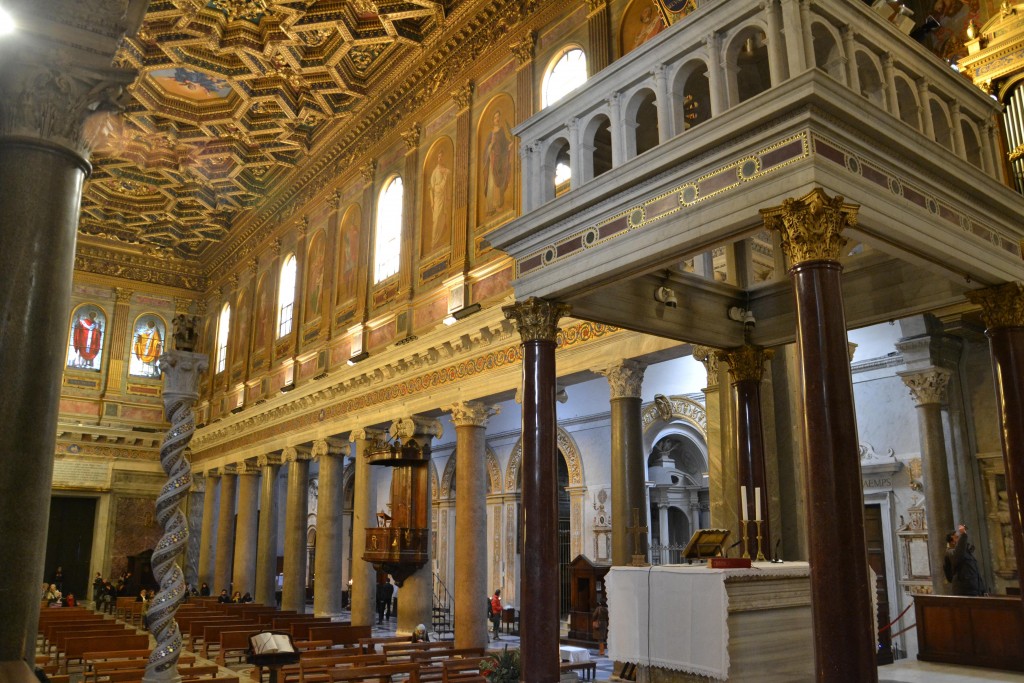 Foto: Santa María en Trastevere. - Roma, Italia