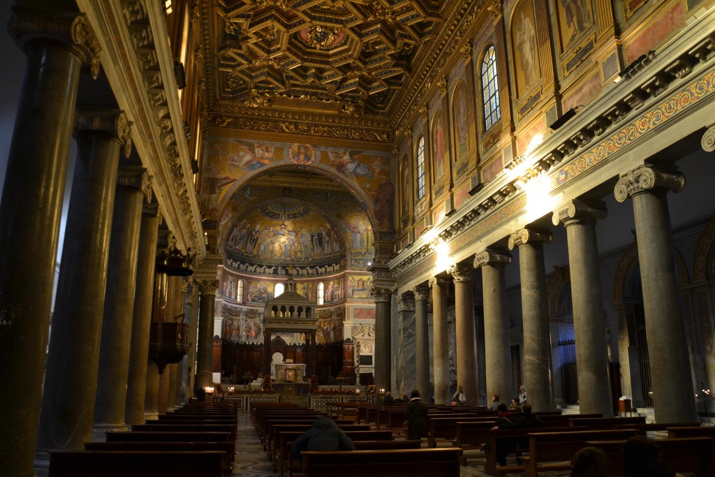Foto: Basílica de Santa María en Trastevere - Roma, Italia