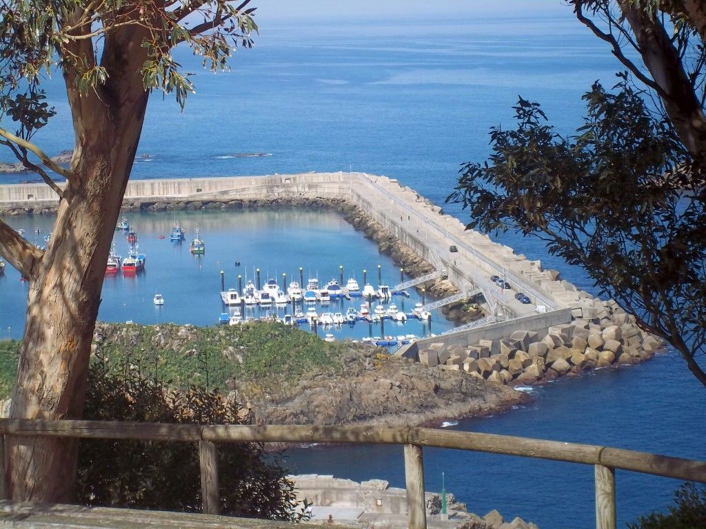 Foto: muelle nuevo desde el mirador - Cudillero (Asturias), España