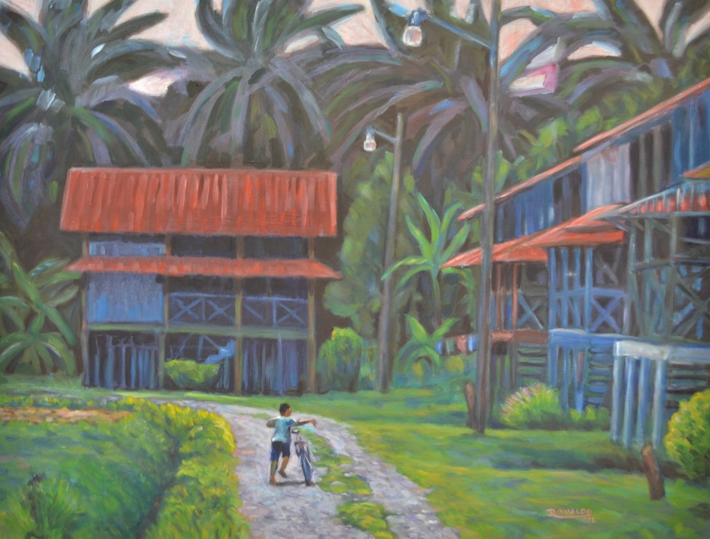 Foto: OLEOS DE DONALDO VOELKER - Alajuela, Costa Rica