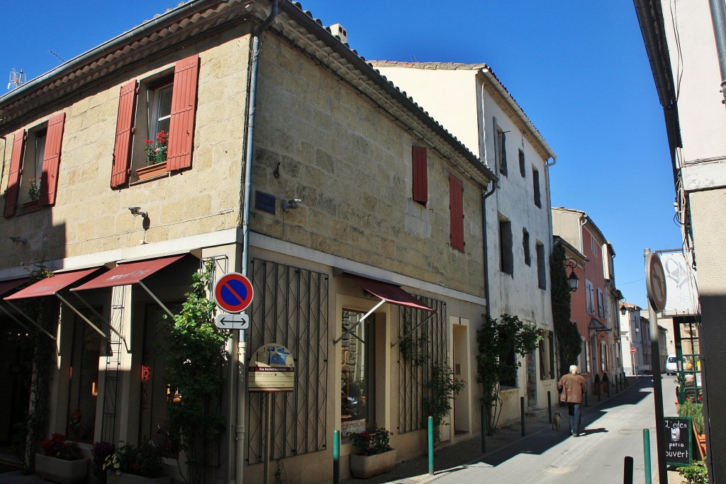 Foto: Interior de la ciudad amurallada - Aigues-Mortes (Languedoc-Roussillon), Francia