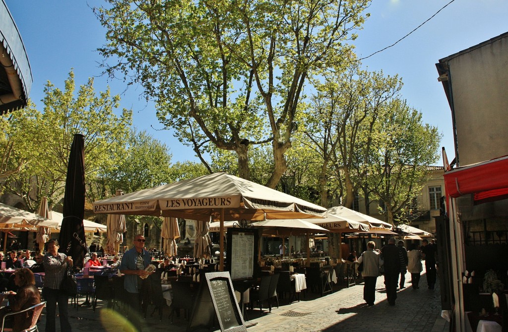 Foto: Plaza San Luís - Aigues-Mortes (Languedoc-Roussillon), Francia
