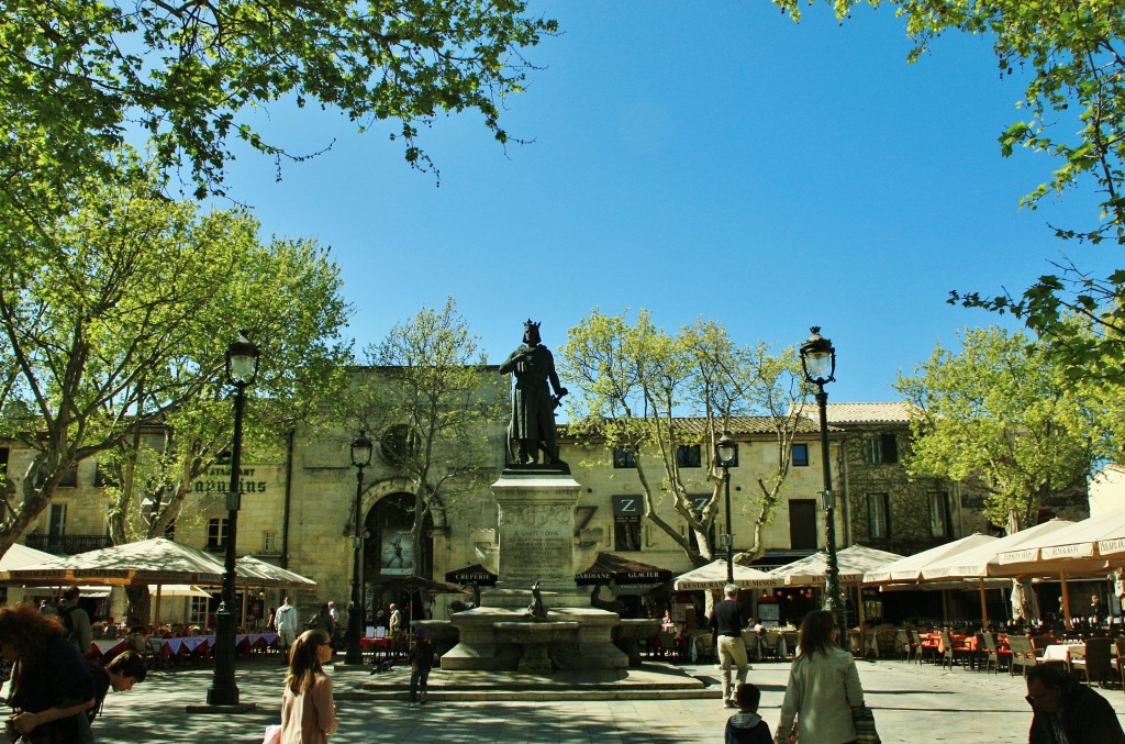 Foto: Plaza San Luís - Aigues-Mortes (Languedoc-Roussillon), Francia