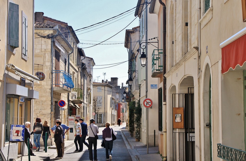 Foto: Interior de la ciudad amurallada - Aigues-Mortes (Languedoc-Roussillon), Francia