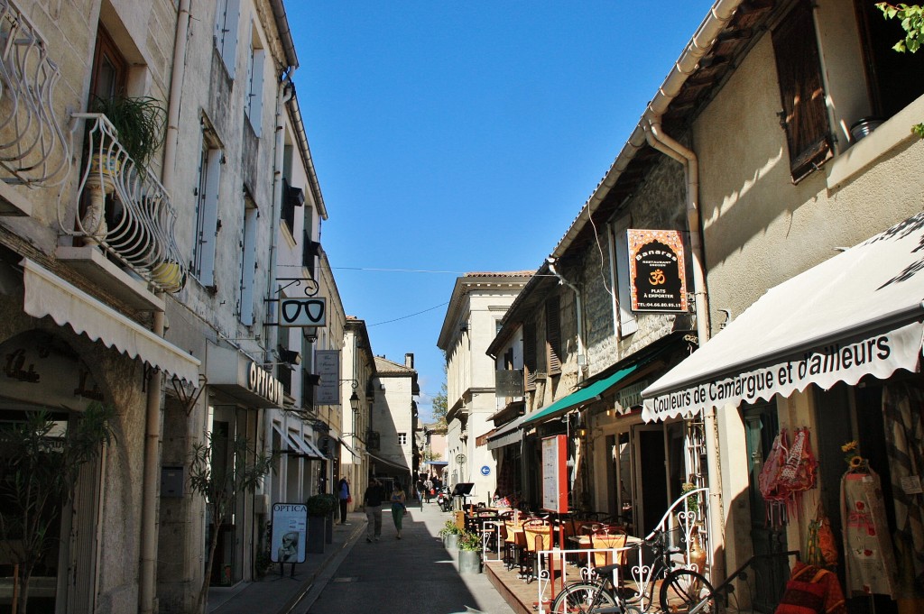 Foto: Interior de la ciudad amurallada - Aigues-Mortes (Languedoc-Roussillon), Francia