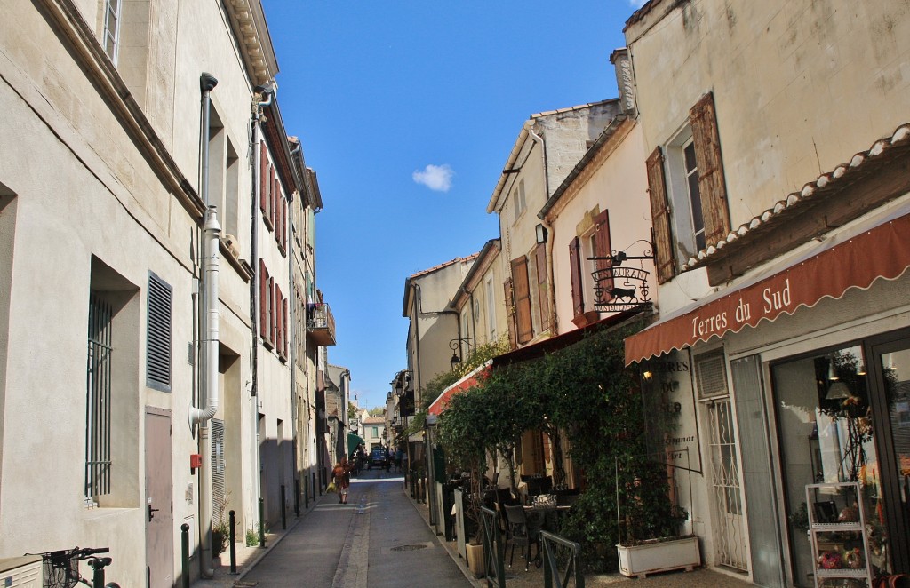 Foto: Interior de la ciudad amurallada - Aigues-Mortes (Languedoc-Roussillon), Francia