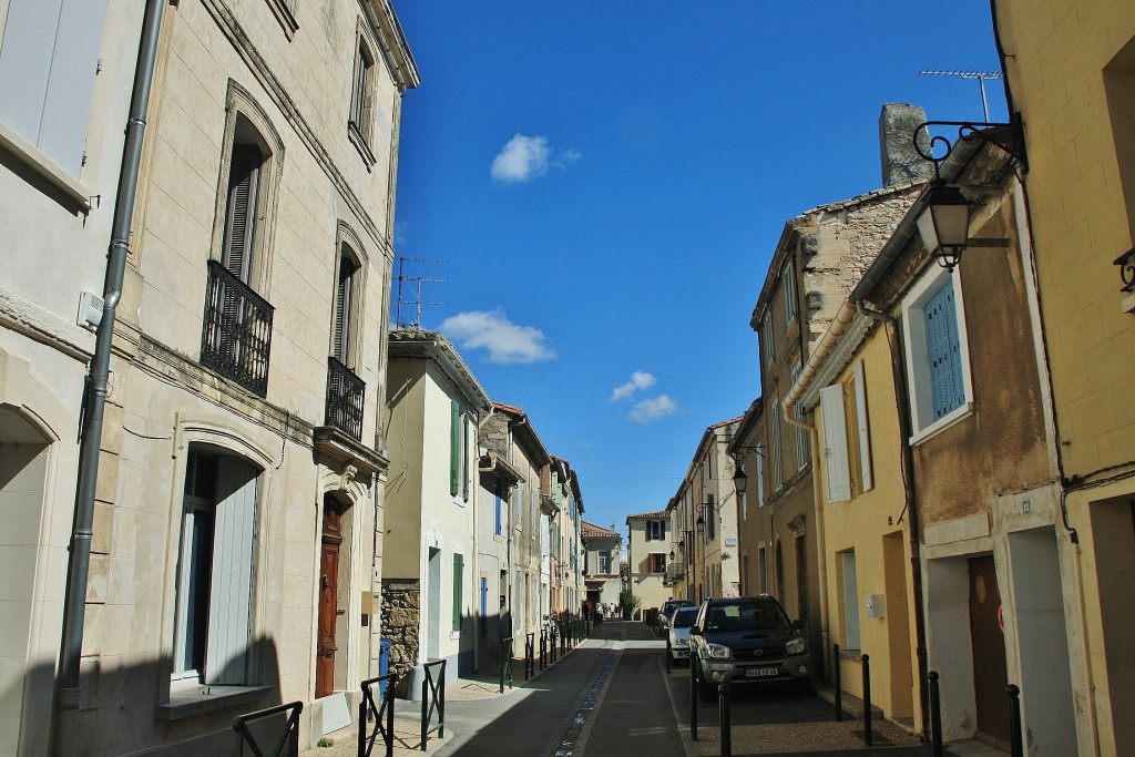 Foto: Interior de la ciudad amurallada - Aigues-Mortes (Languedoc-Roussillon), Francia