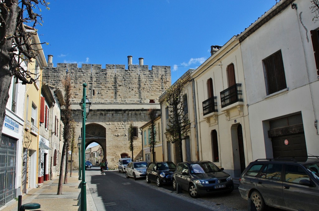 Foto: Interior de la ciudad amurallada - Aigues-Mortes (Languedoc-Roussillon), Francia