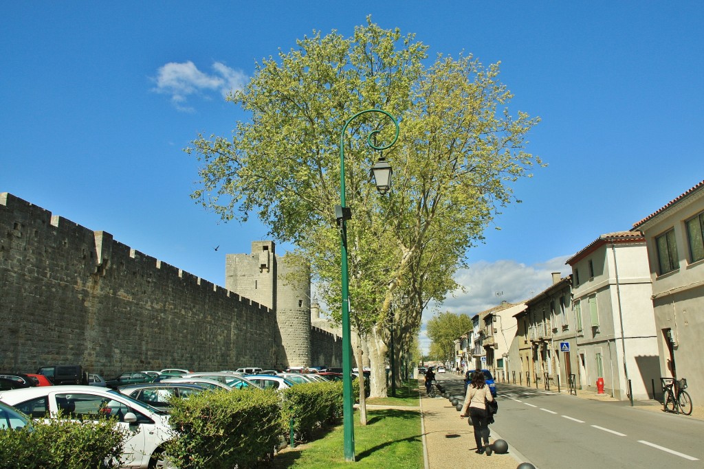 Foto: Exterior de las murallas - Aigues-Mortes (Languedoc-Roussillon), Francia