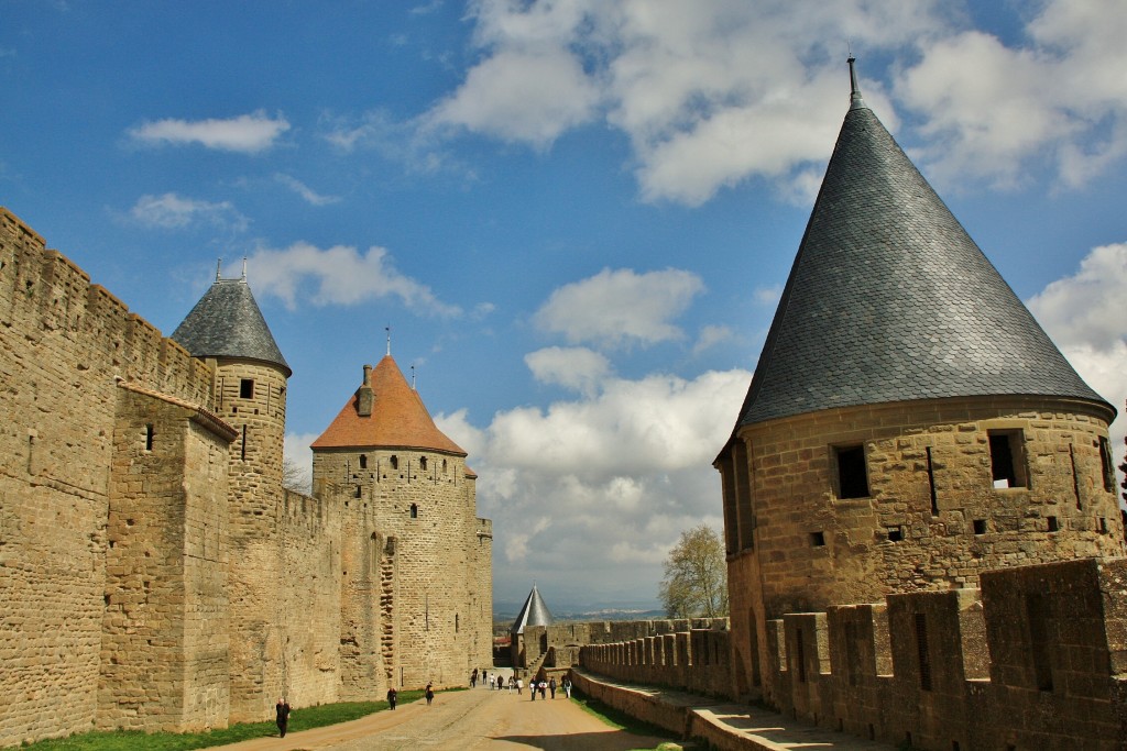 Foto: Zona entre murallas - Carcassonne (Languedoc-Roussillon), Francia
