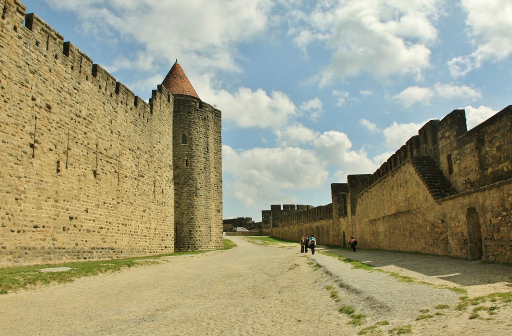Foto: Zona entre murallas - Carcassonne (Languedoc-Roussillon), Francia