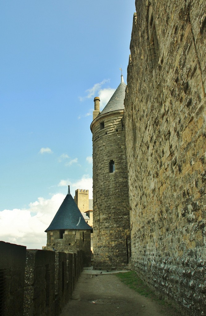 Foto: Zona entre murallas - Carcassonne (Languedoc-Roussillon), Francia