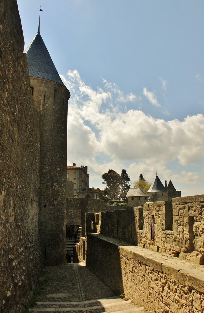 Foto: Zona entre murallas - Carcassonne (Languedoc-Roussillon), Francia