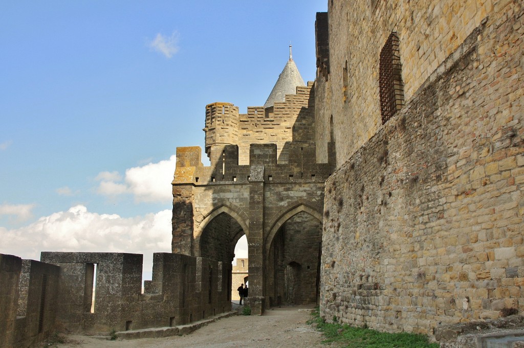 Foto: Zona entre murallas - Carcassonne (Languedoc-Roussillon), Francia