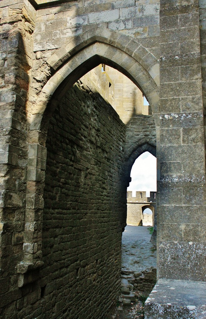 Foto: Zona entre murallas - Carcassonne (Languedoc-Roussillon), Francia