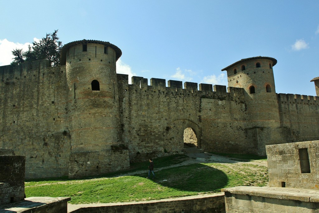 Foto: Zona entre murallas - Carcassonne (Languedoc-Roussillon), Francia