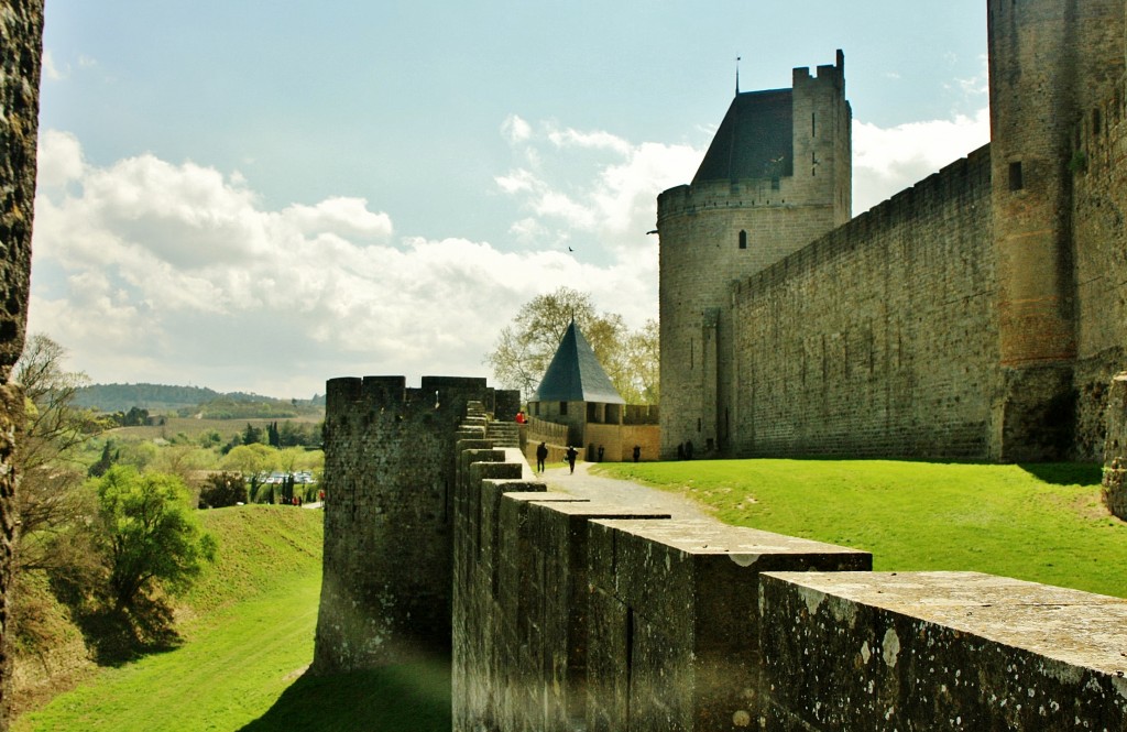 Foto: Zona entre murallas - Carcassonne (Languedoc-Roussillon), Francia