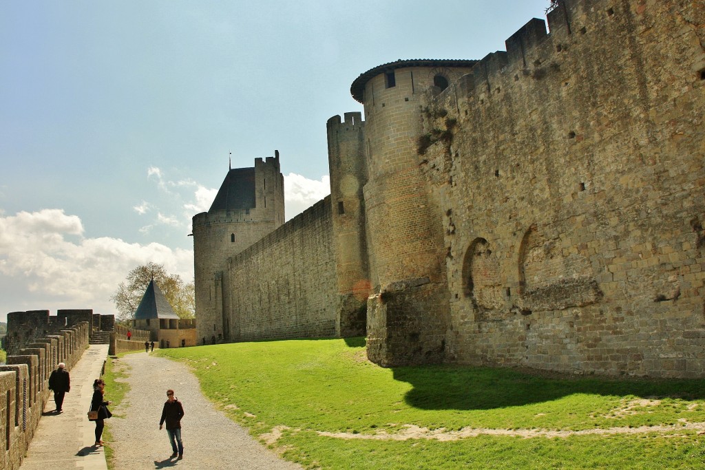 Foto: Zona entre murallas - Carcassonne (Languedoc-Roussillon), Francia