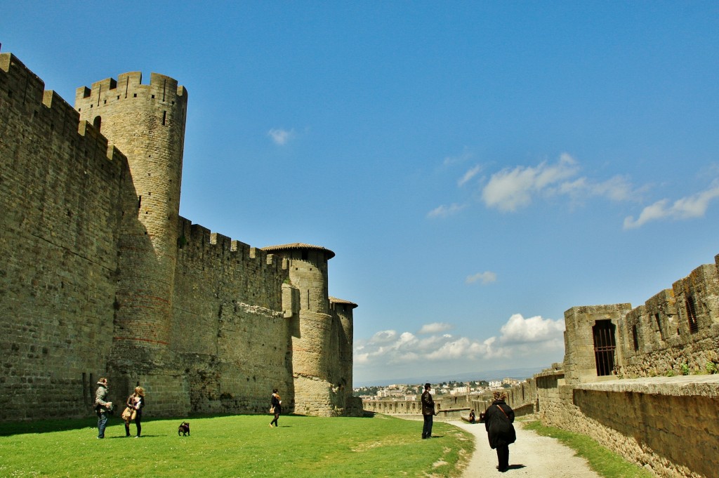 Foto: Zona entre murallas - Carcassonne (Languedoc-Roussillon), Francia