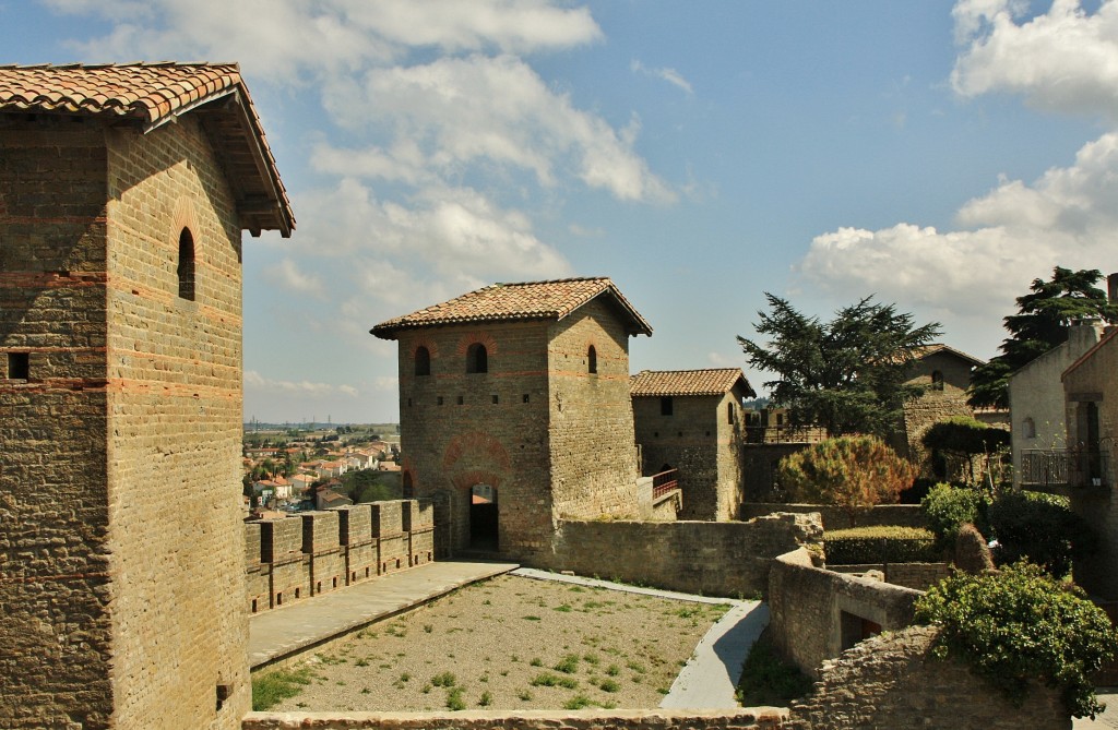 Foto: Muralla interior - Carcassonne (Languedoc-Roussillon), Francia