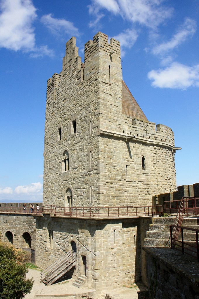 Foto: Muralla interior - Carcassonne (Languedoc-Roussillon), Francia