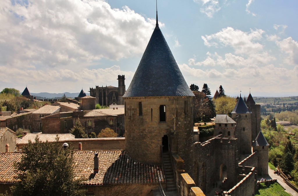 Foto: Vistas desde las murallas - Carcassonne (Languedoc-Roussillon), Francia