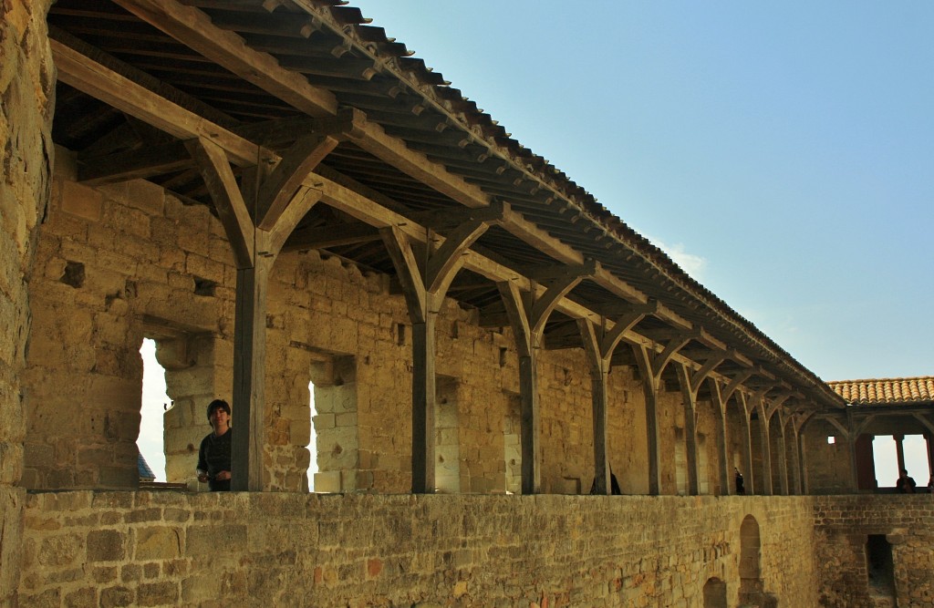Foto: Muralla interior - Carcassonne (Languedoc-Roussillon), Francia