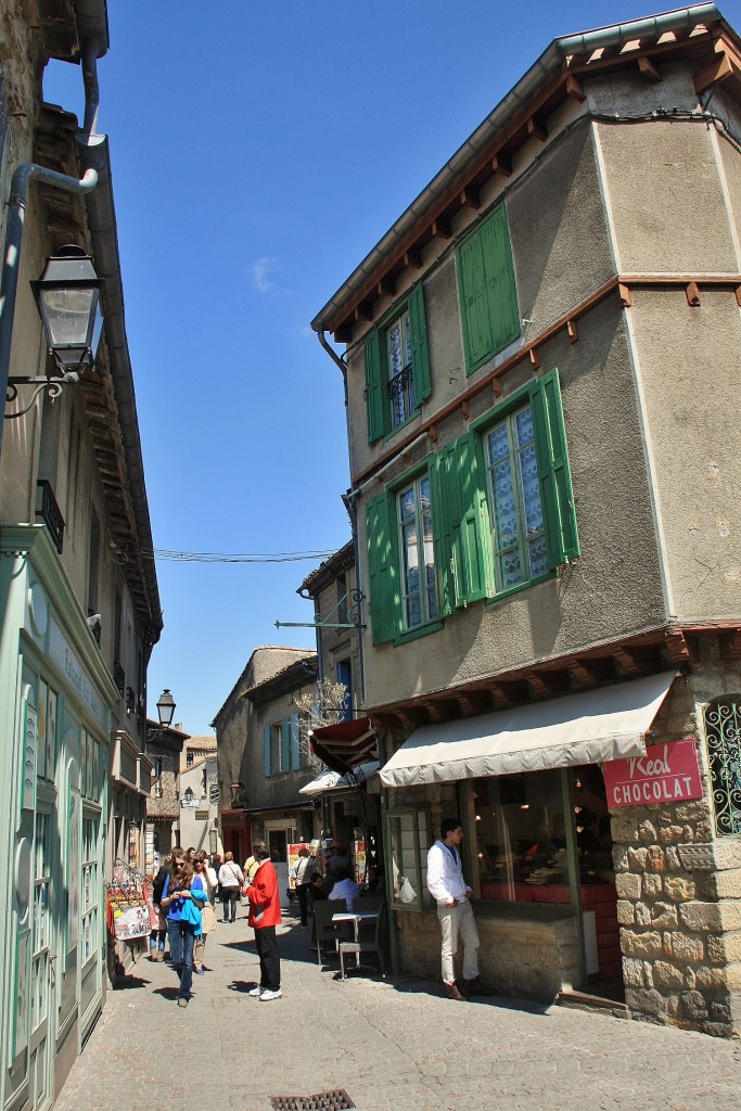 Foto: Interior de la ciudad medieval - Carcassonne (Languedoc-Roussillon), Francia