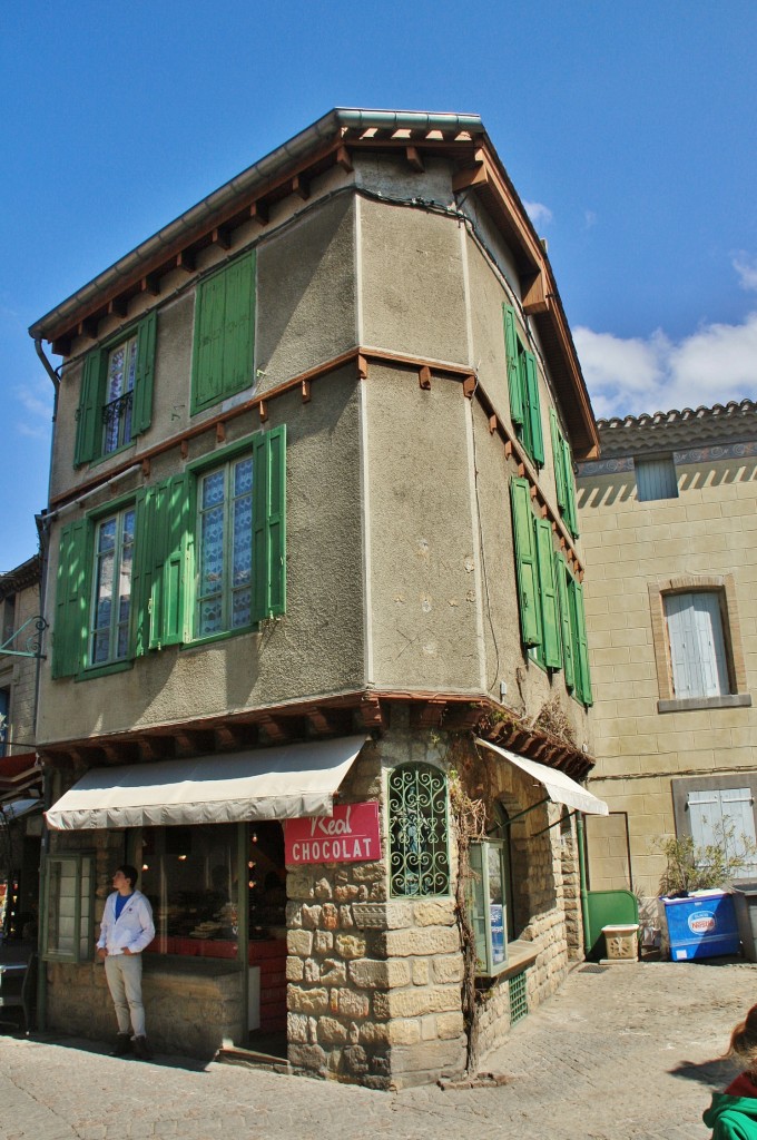 Foto: Interior de la ciudad medieval - Carcassonne (Languedoc-Roussillon), Francia