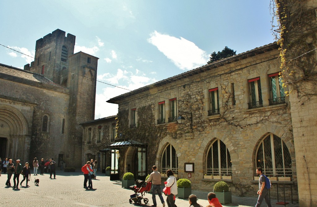 Foto: Interior de la ciudad medieval - Carcassonne (Languedoc-Roussillon), Francia