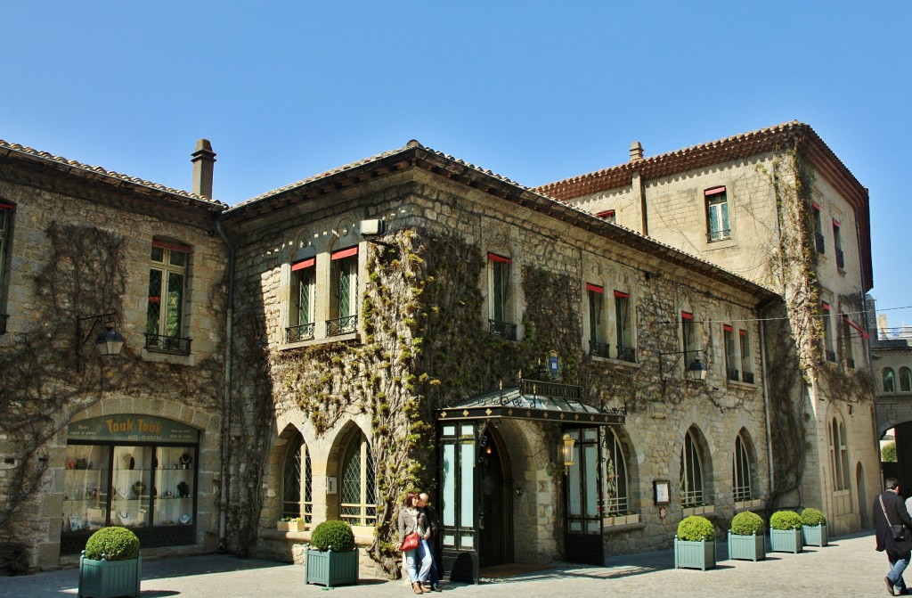 Foto: Interior de la ciudad medieval - Carcassonne (Languedoc-Roussillon), Francia