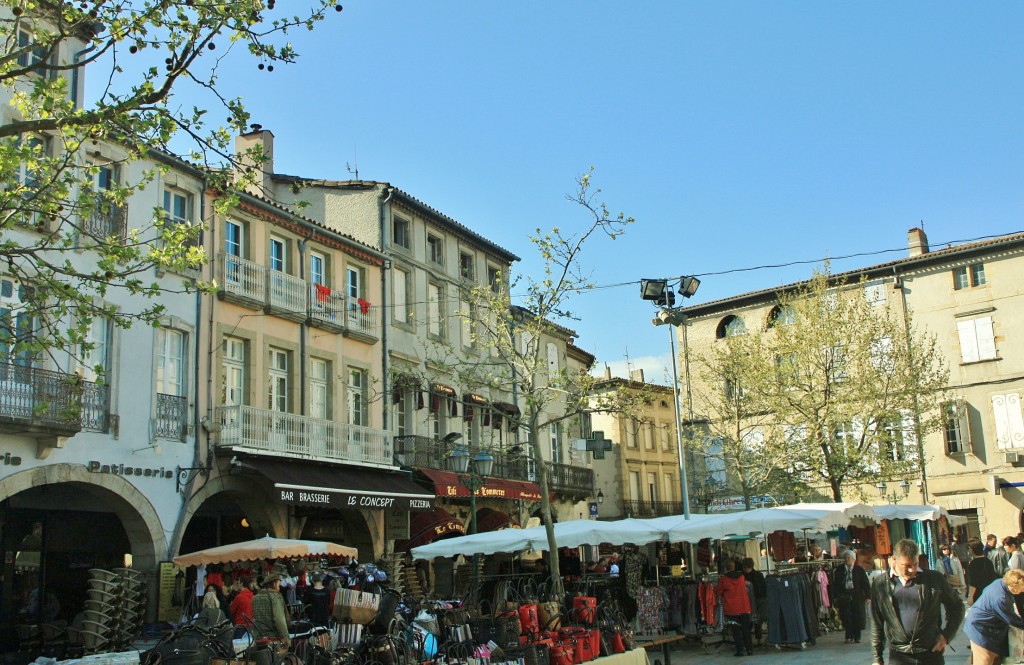 Foto: Plaza de la República - Limoux (Languedoc-Roussillon), Francia